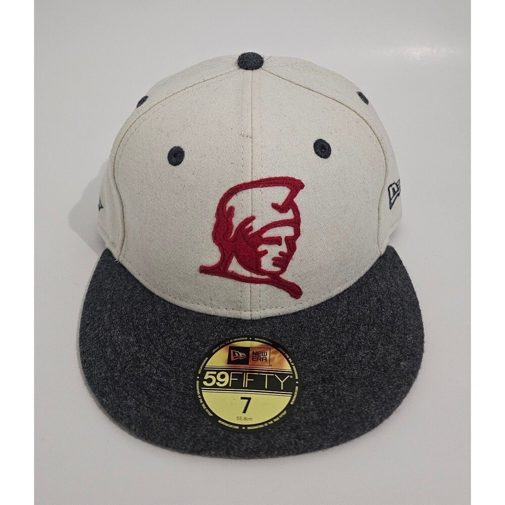 Fitted Hawaii Kamehameha Cream Black New Era 59Fifty Hat 7 Cap Chiefs Honolulu